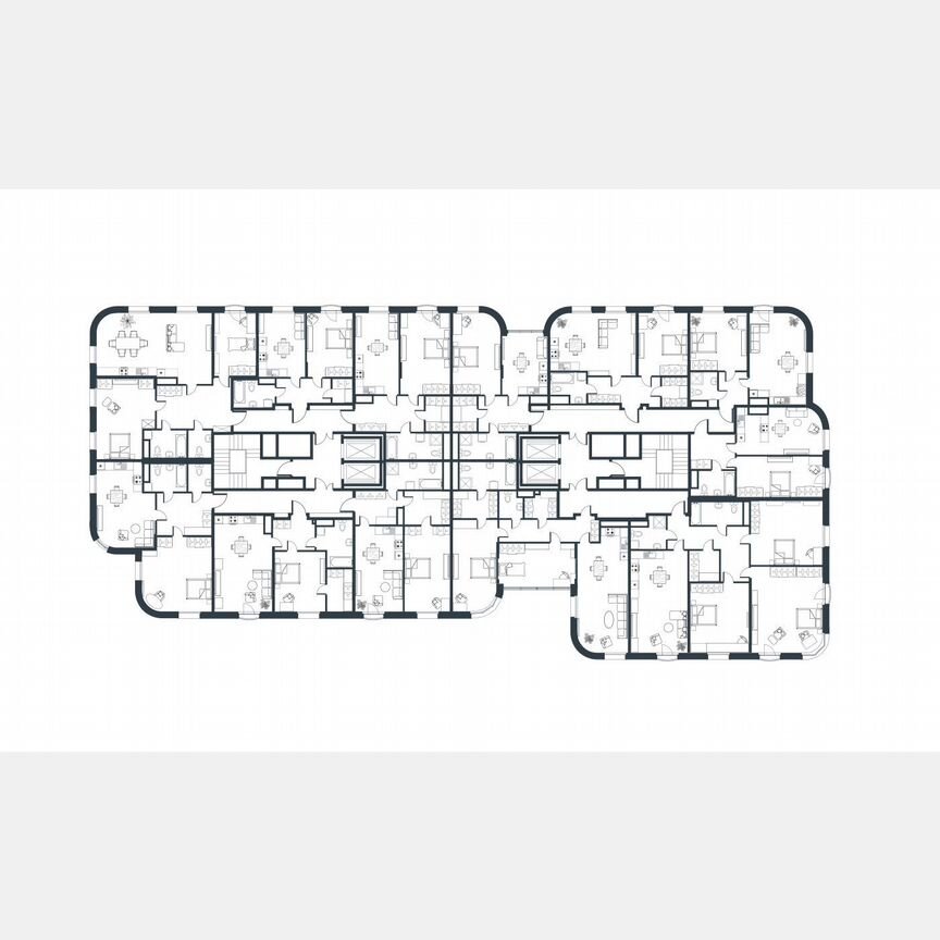 1-к. квартира, 46,7 м², 2/7 эт.