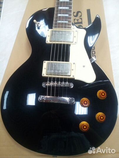 Cort CR200-BK Электрогитара Les Paul Classic Новая
