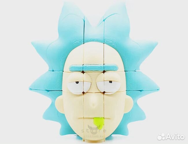 Кубик рубика ссс Рик и Морти 3 на 3