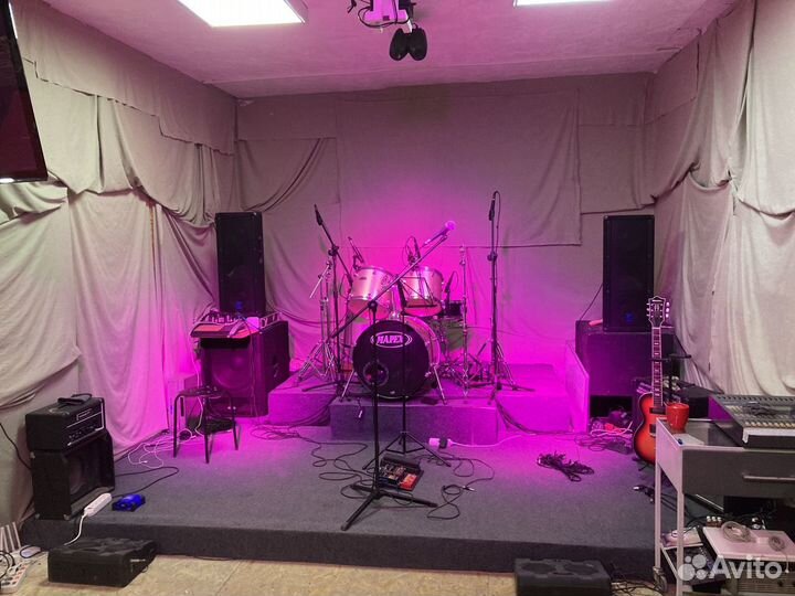 Обучение игре на гитаре, бас-гитаре, барабанах