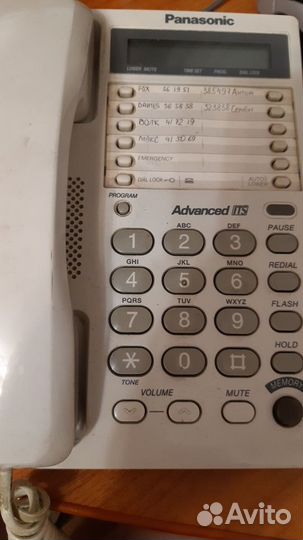 Телефон panasonik б/у рабочий