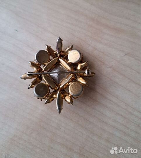 Брошь винтаж Чехия