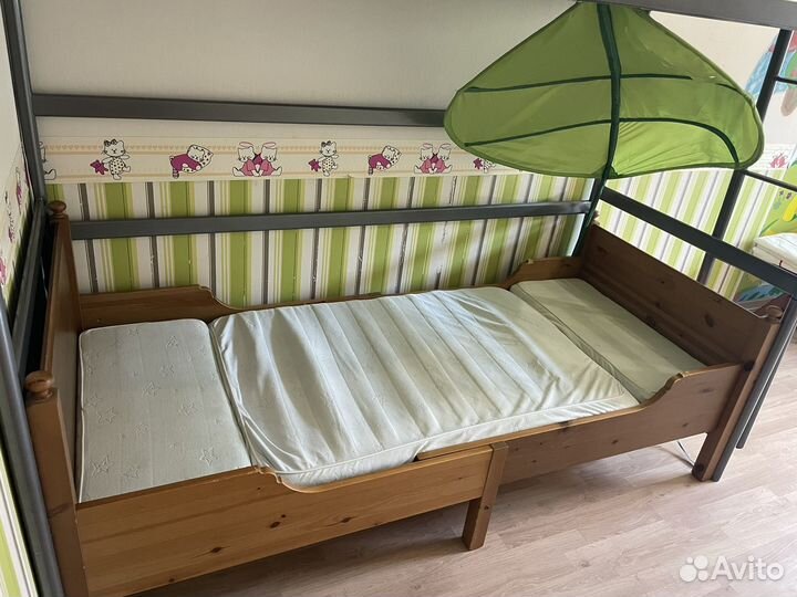 Кровать детская раздвижная IKEA