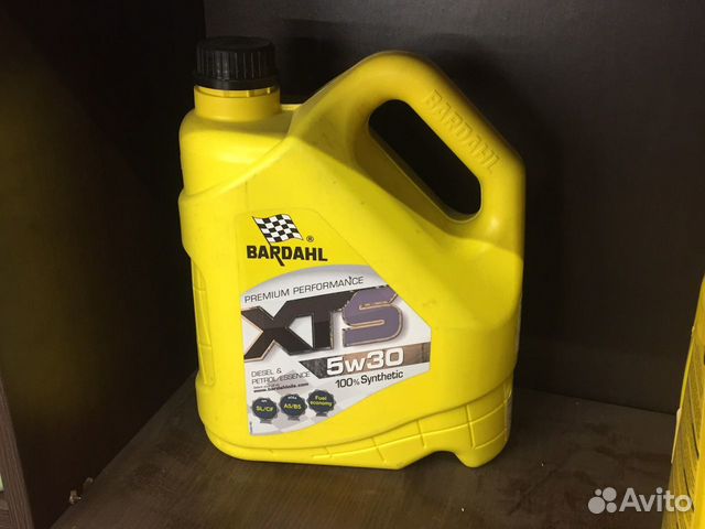 Масло bardahl 5W30 4л синтетика