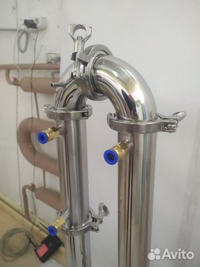 Дистиллятор,колонна ректификационная 2 дюйма