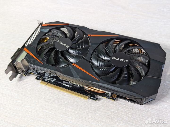 Видеокарта Gigabyte GeForce GTX 1060 Windforce 6Гб