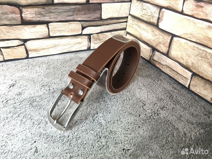 Ремень мужской натуральная кожа ручная работа