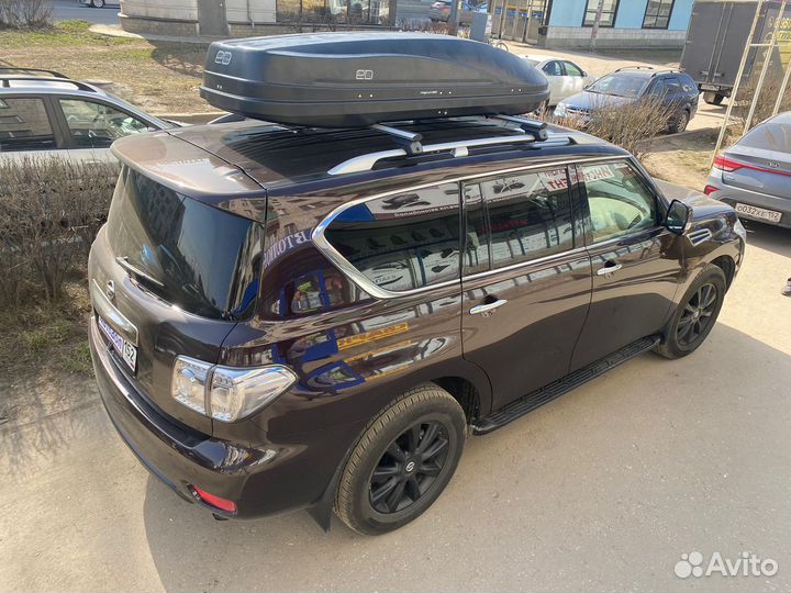 Багажник бокс на крышу Евродеталь Магнум 580 чер