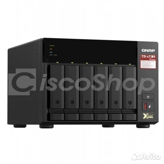 Сетевое хранилище Qnap TS-673A-8G, 6xsata 2,5