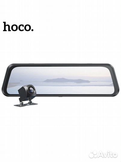 Зеркало автомобильное полноэкранное с камерой