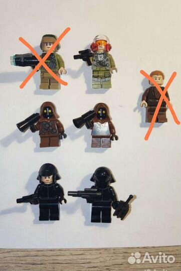 Lego star wars минифигурки оригинал