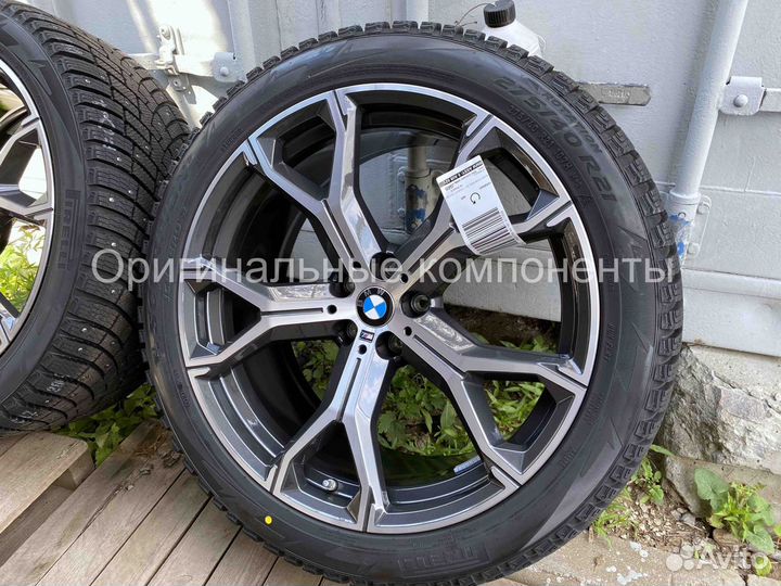 Шипы. Оригинал. Зимние колеса R21. BMW X5, X6 2022