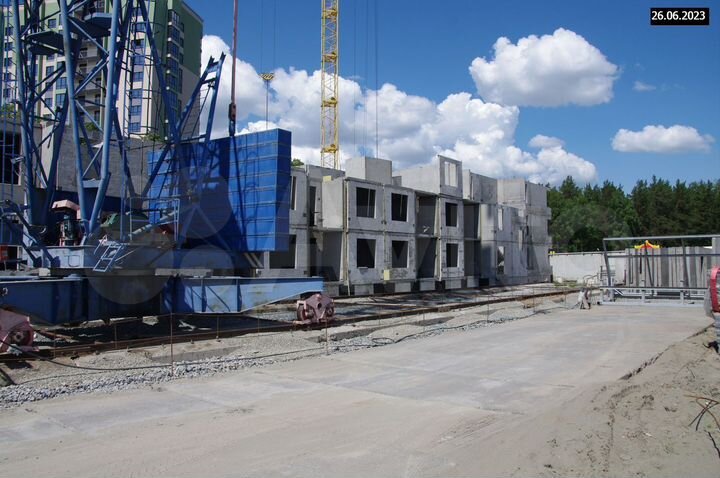 2-к. квартира, 55,4 м², 1/17 эт.