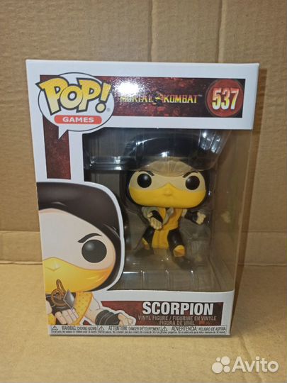 Фигурки Funko POP Games Mortal Kombat Sub-Zero, S