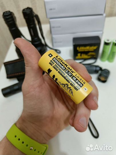 Аккумуляторые батареи litokala 18650 Новые