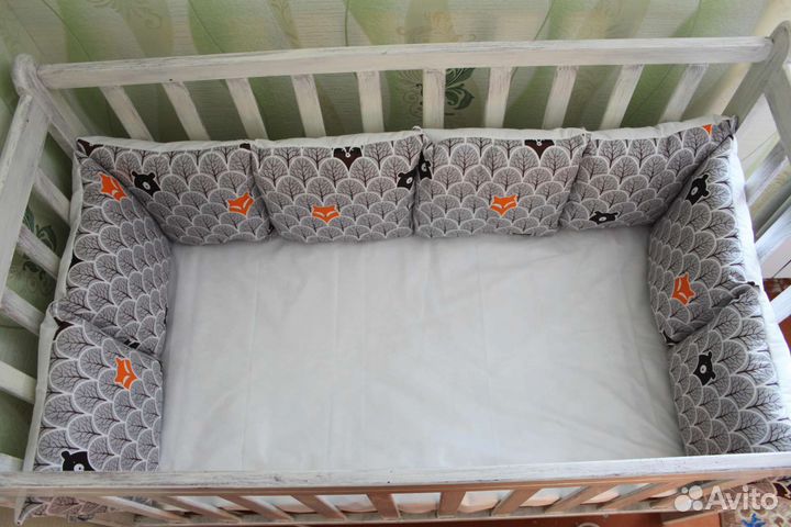 Бортики в кроватку