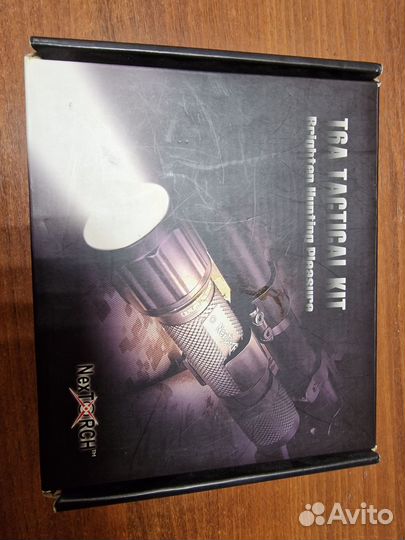 Фонарь Nextorch T6A с оружейным кроном и акумулят