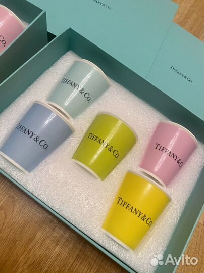 Tiffany стаканы набор 5 штук