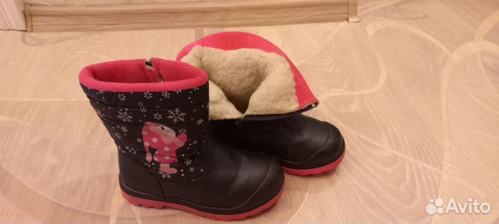 Зимние сапожки для девочки