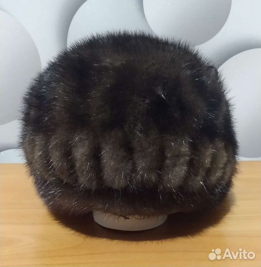 Шапка норковая женская