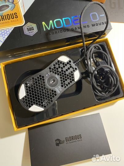 Игровая мышь Glorious 58G Black матовая