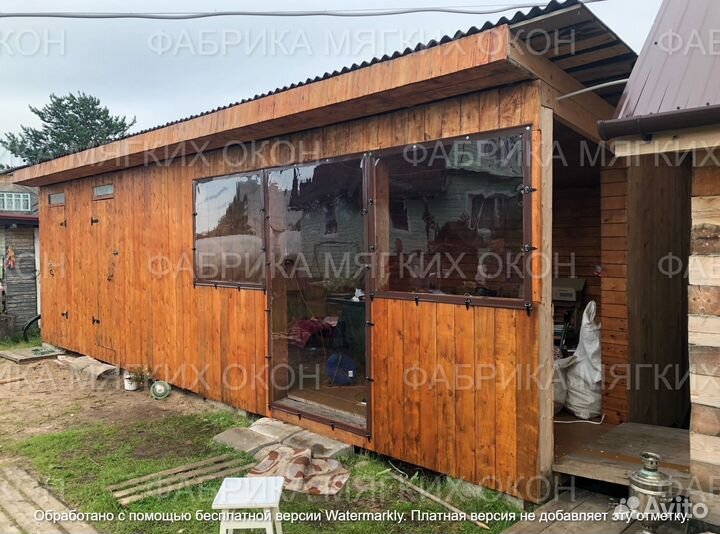 Мягкие окна пвх по вашим размерам