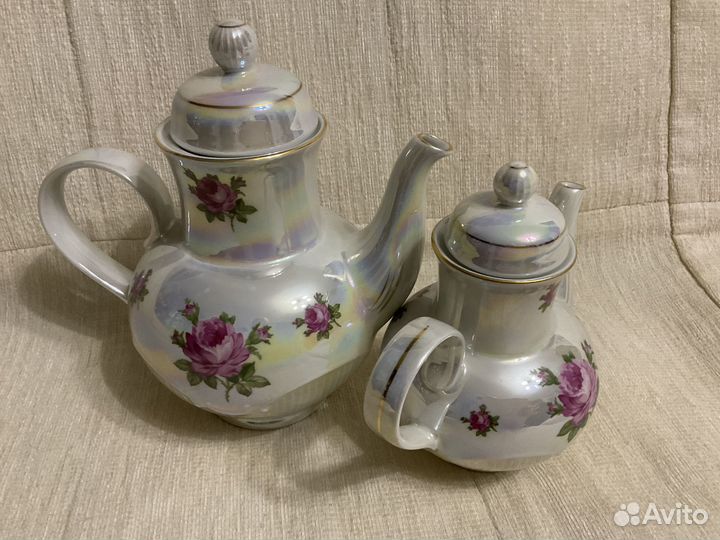 Чайники»Чайная Роза» гдр