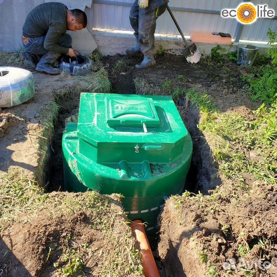 Септик на дачу под ключ