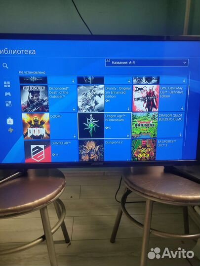 Sony playstation 4 pro + 91 игра