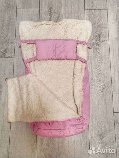 Зимний конверт в коляску