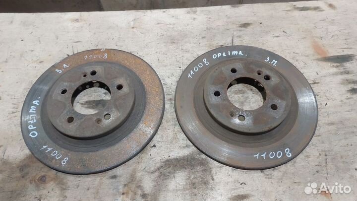 Диск тормозной задний Kia Optima 3 TF Седан