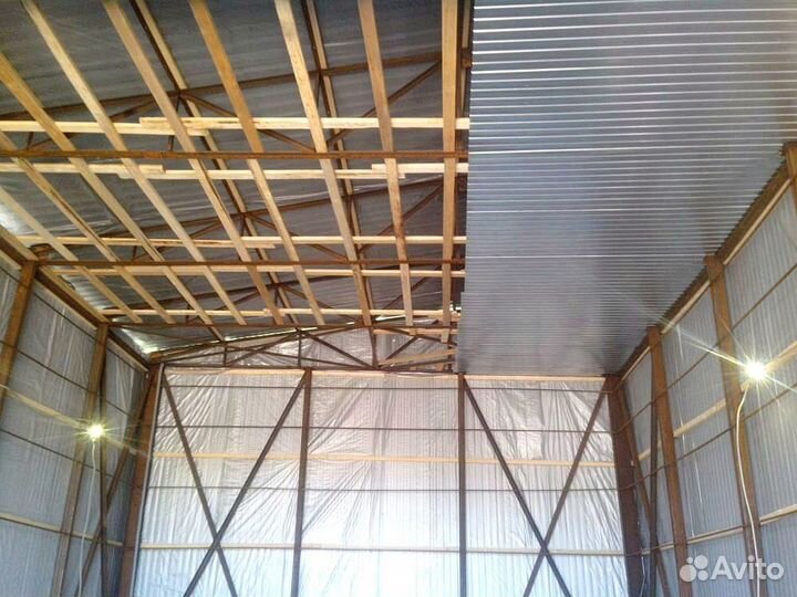 Ангар для грузовых машин / новый