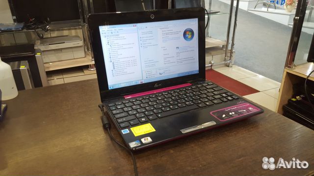 Нетбук asus EEE PC 1008P 4 ядра