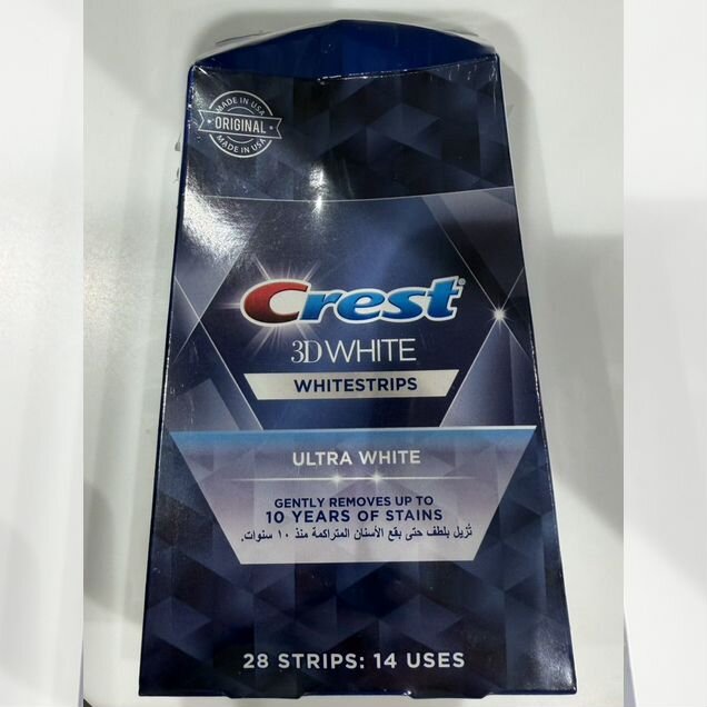 Отбеливающие полоски crest оригинал