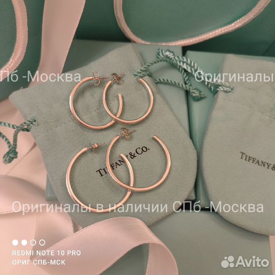 Tiffany Серьги Оригинал Новые