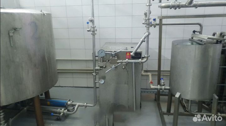 Новый. Молочный цех. Работает на сухом молоке