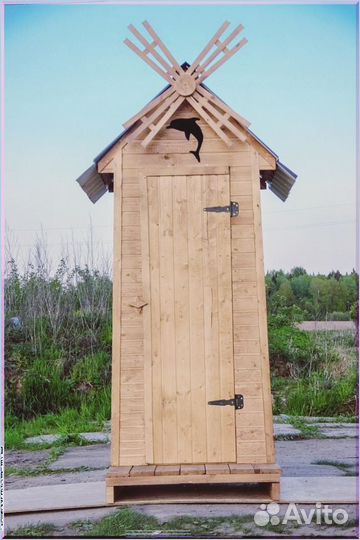 Дачный туалет домик виз 583