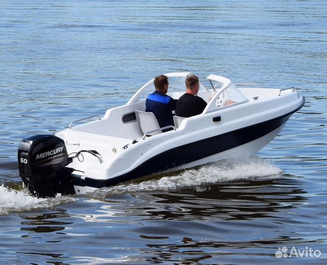 Новый открытый катер Неман 450 Open
