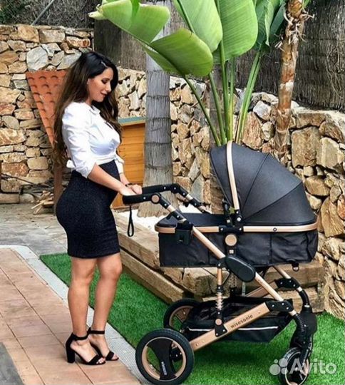 Коляска новая 3в1, 2в1