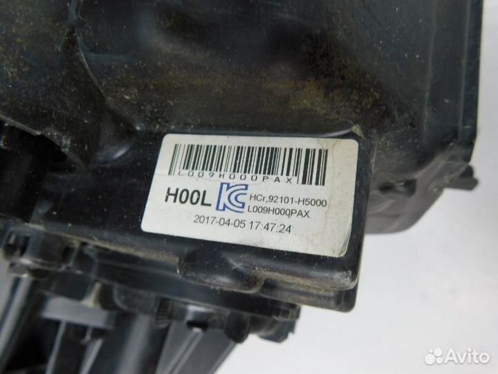 Фара левая Hyundai Solaris