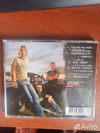 Лицензионный диск Nickelback