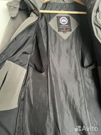 Пуховик canada goose женский