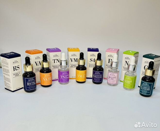 Сыворотки Cos De Baha все виды