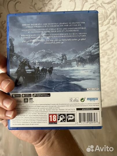 God of war ragnarok ps5 (русская озвучка)