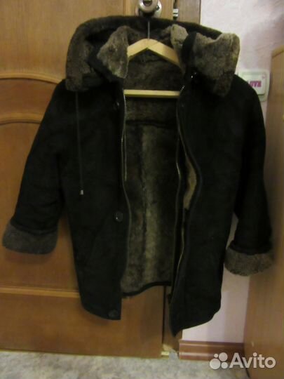 Дубленка для мальчика (8-9 лет)