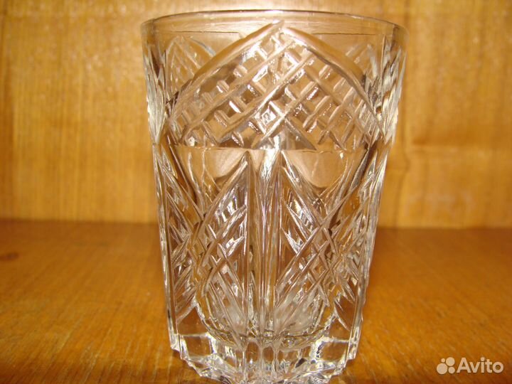 Хрустальные стопки СССР новые