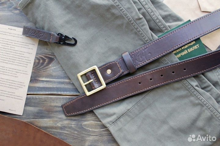 Ремень из натуральной кожи