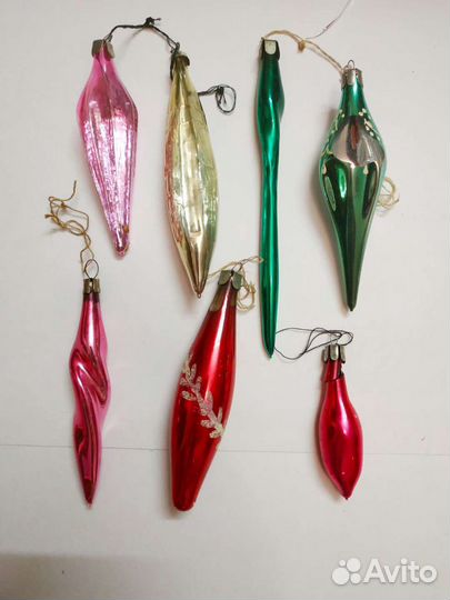 Елочные игрушки СССР