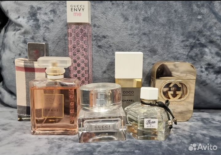 Духи женские оригинал бу Burberry, DG, остаток