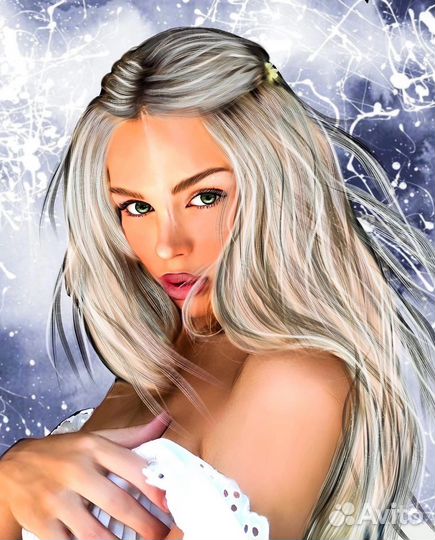 Риусую Арт портреты